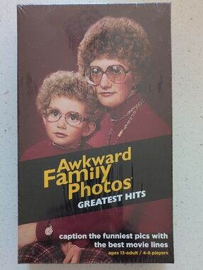 Awkward Family Photos Greatest Hits Game New in Sealed Box